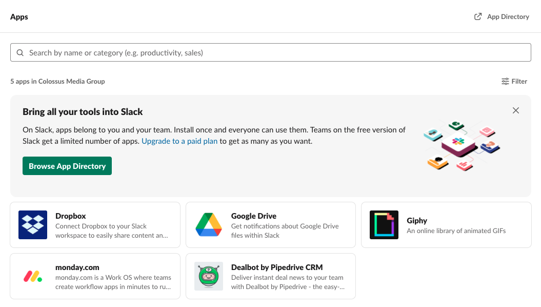 Slack Apps